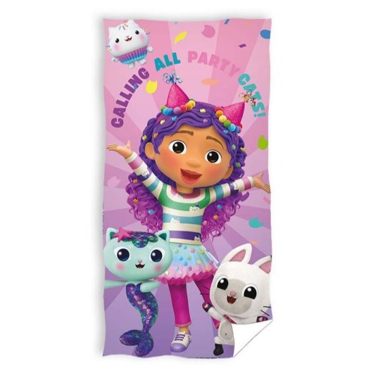 BATH TOWEL 70 X 140 CM GABBY'S DOLLHOUSE GDH235011-R