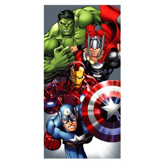 RĘCZNIK KĄPIELOWY PLAŻOWY 70 X 140 CM MARVEL AVENGERS AV4421-R