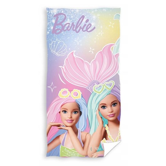 RĘCZNIK KĄPIELOWY PLAŻOWY 70 X 140 CM BARBIE BARB235044 -R