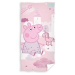 RĘCZNIK KĄPIELOWY PLAŻOWY 70 X 140 CM ŚWINKA PEPPA PP235033 -R