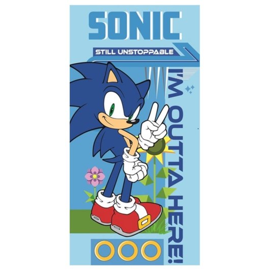 RĘCZNIK KĄPIELOWY PLAŻOWY 70 X 140 CM SONIC SONIC237004-R