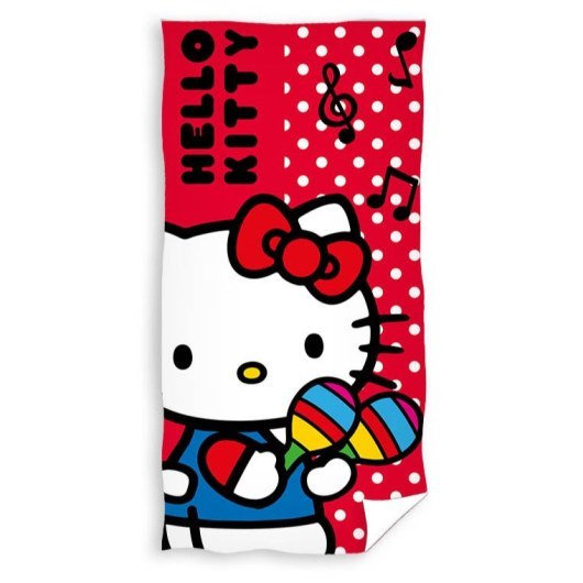 RĘCZNIK KĄPIELOWY PLAŻOWY 70 X 140 CM HELLO KITTY HK235027-R