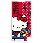 RĘCZNIK KĄPIELOWY PLAŻOWY 70 X 140 CM HELLO KITTY HK235027-R