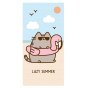 RĘCZNIK KĄPIELOWY PLAŻOWY 70 X 140 CM PUSHEEN THE CAT PTC224061-R