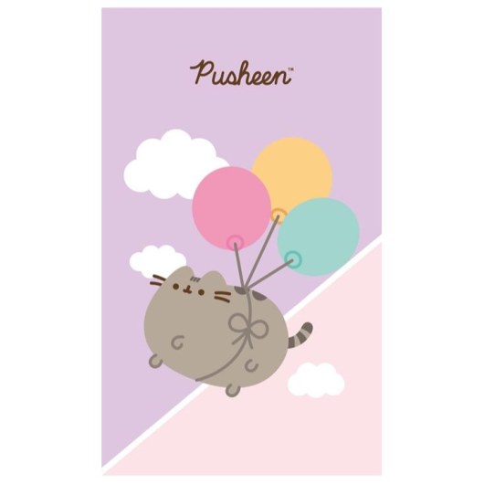 RĘCZNIK KĄPIELOWY PLAŻOWY 70 X 140 CM PUSHEEN THE CAT PTC235044-R