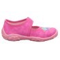 PANTOFLE TEKSTYLNE KAPCIE SUPERFIT BONNY ROSA/MEHRFARBIG 1-000281-5500