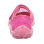 PANTOFLE TEKSTYLNE KAPCIE SUPERFIT BONNY ROSA/MEHRFARBIG 1-000281-5500