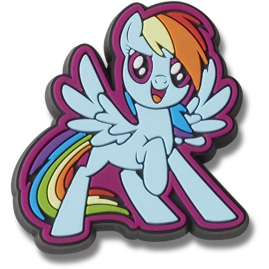 CROCS JIBBITZ™ CHARMS 10011919 MY LITTLE PONY RAINBOW DASH