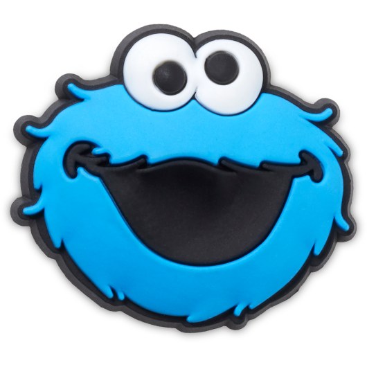 CROCS JIBBITZ™ CHARMS 10012067 SESAME STREET COOKIE MONSTER