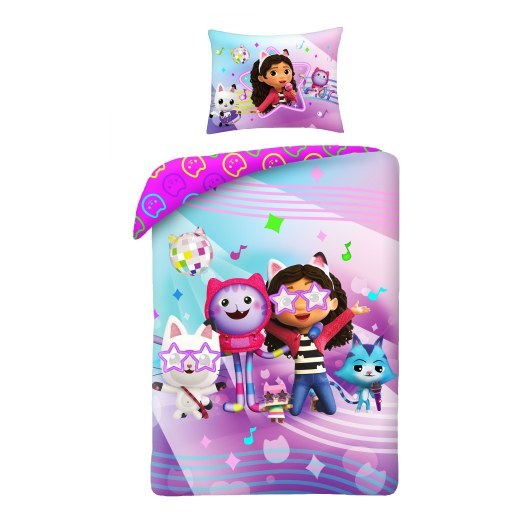 SINGLE DUVET SET 140 X 200 CM GABBY'S DOLLHOUSE GAB-0821BL