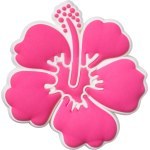 CROCS JIBBITZ™ CHARMS 10009860 PINK HIBISCUS