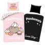 POŚCIEL BAWEŁNIANA FLUORESCENCYJNA 140 X 200 CM PUSHEEN'S SWEET SHOP PUS-2763BL