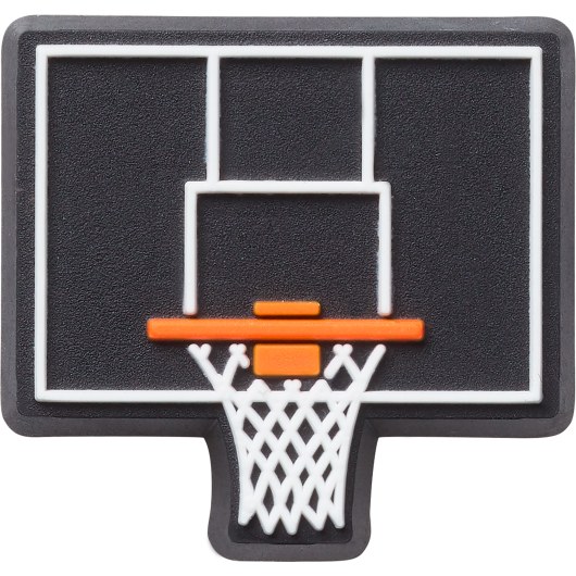 CROCS JIBBITZ™ CHARMS 10009549 BLACK BASKETBALL BACKBOARD