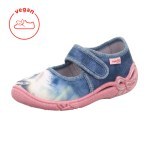 TEXTILE SLIPPERS SUPERFIT BONNY BELINDA BLAU/ROSA 1-800288-8050