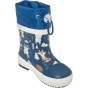 RAIN BOOTS PLAYSHOES FOREST LINED NAVY 180393-11