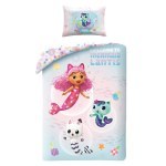 BABY BEDDING SET 100 X 135 CM GABBY'S DOLLHOUSE GAB-0136BL