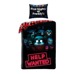 POŚCIEL MIKROFIBRA 140 X 200 CM FIVE NIGHTS AT FREDDY'S FNAF-0099BL