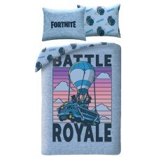 POSCIEL MIKROFIBRA 140 X 200 CM FORTNITE BATTLE ROYALE FTN-676BL