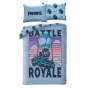 SINGLE DUVET SET MICROFIBER 140 X 200 CM FORTNITE BATTLE ROYALE FTN-676BL