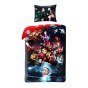 SINGLE DUVET SET MICROFIBER 140 X 200 CM DEMON SLAYER DS-4058BL