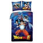 POŚCIEL MIKROFIBRA 140 X 200 CM DRAGON BALL DB-1109BL