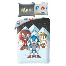 POSCIEL MIKROFIBRA 140 X 200 CM SONIC THE HEDGEHOG SHH-141BL