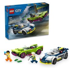 KLOCKI LEGO CITY POSCIG RADIOWOZU ZA MUSCLE CAREM 60415