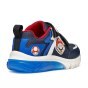 SNEAKER GEOX CIBERDRON SUPER MARIO NAVY/ROYAL LED LIGHTS