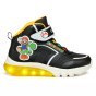 SHOES GEOX TRAMPKI GEOX CIBERDRON SUPER MARIO BLACK/YELLOW LED LIGHTS