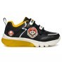 SNEAKER GEOX CIBERDRON SUPER MARIO BLACK/YELLO LED LIGHTS