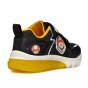 SNEAKER GEOX CIBERDRON SUPER MARIO BLACK/YELLO LED LIGHTS