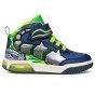 SHOES GEOX INEK NAVY/LIME LED LIGHTS