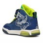 SHOES GEOX INEK NAVY/LIME LED LIGHTS