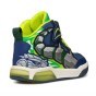 SHOES GEOX INEK NAVY/LIME LED LIGHTS