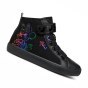 SHOES GEOX GISLI BLACK/VIOLET DISNEY MINNIE MOUSE