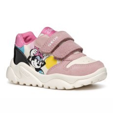 SNEAKERS GEOX CIUFCIUF IVORY/OLD ROSE DISNEY MINNIE MOUSE