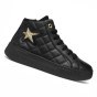 SHOES GEOX TRAMPKI GEOX MIKIROSHI BLACK/PLATINUM