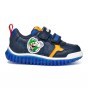 SNEAKERS GEOX LIGHTYLOO SUPER MARIO NAVY/ROYAL LED LIGHTS