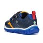 SNEAKERS GEOX LIGHTYLOO SUPER MARIO NAVY/ROYAL LED LIGHTS