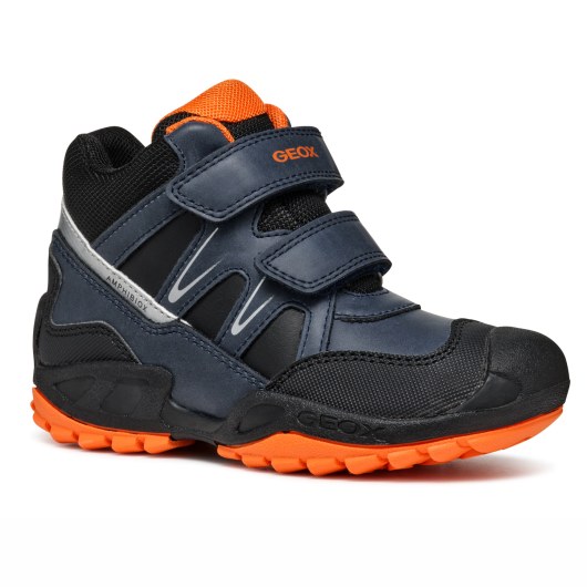 WINTER SHOES GEOX NEW SAVAGE ABX NAVY/ORANGE