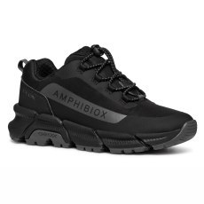 SNEAKERS GEOX FLEXYPER PLUS ABX BLACK/DK GREY MEMBRANA AMPHIBIOX