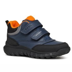 WINTER SHOES GEOX SIMBYOS ABX BLUE/ORANGE MEMBRANA AMPHIBIOX