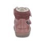 WINTER SHOES BAREFOOT BUNDGAARD BUNDGAARD RABBIT STRAP TEX ROSE