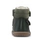 TRZEWIKI ZIMOWE BAREFOOT BUNDGAARD RABBIT STRAP TEX BOTTLE GREEN