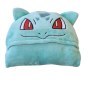 CORAL HOODED BLANKET 120 X 150 CM POKEMON BULBASAUR POK-610FB