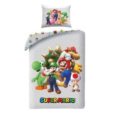 POSCIEL MIKROFIBRA 140 X 200 CM NINTENDO SUPER MARIO BROS NO-537BL