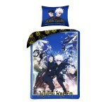 SINGLE DUVET SET MICROFIBER 140 X 200 JUJUTSU KAISEN JJK-2789BL