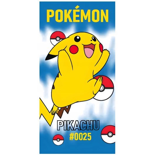 RĘCZNIK KĄPIELOWY PLAŻOWY 70 X 140 CM POKEMON POK2408010-R