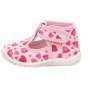 PANTOFLE TEKSTYLNE KAPCIE SUPERFIT SPOTTY ROSA/MEHRFARBIG 1-009252-5540