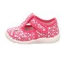 PANTOFLE TEKSTYLNE KAPCIE SUPERFIT SPOTTY ROSA/PINK 1-009248-5530